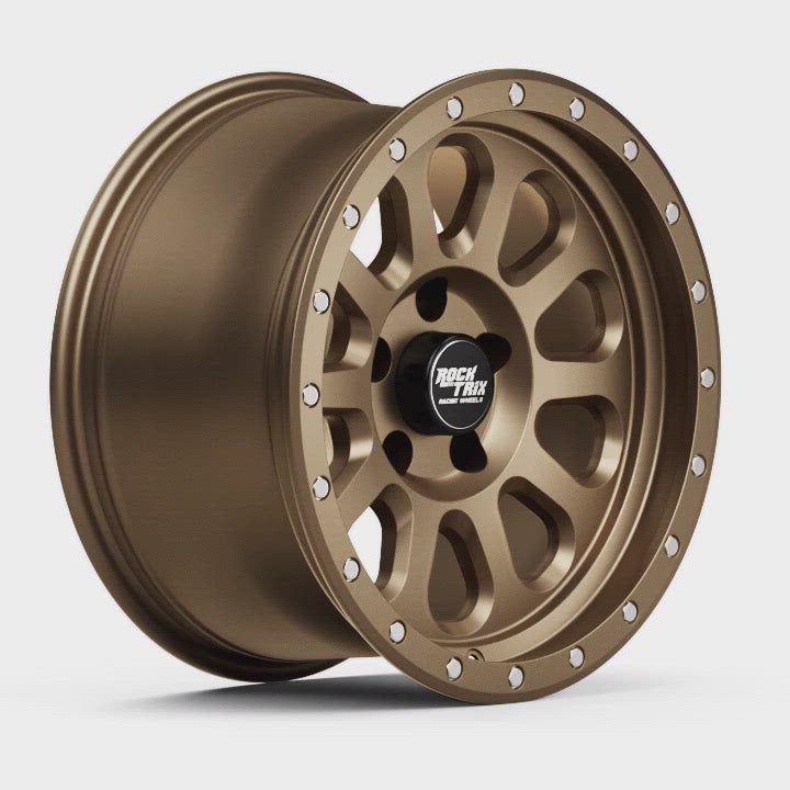 Rocktrix RT111 - Teardrop Multispoke, 17x9 18x9 20x9 Wheels